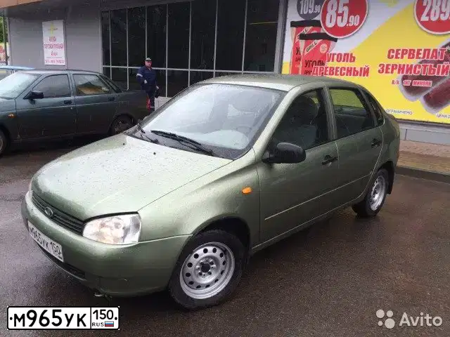 Фото автомобиля LADA 1118 KALINA, 2008 — госномер Н802СО68. Цвет: СВЕТЛО-ЗЕЛЕНЫЙ