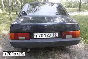 Фото автомобиля LADA 2109 SAMARA, 2004 — госномер Т701ХА96. Цвет: ЧЕРНЫЙ