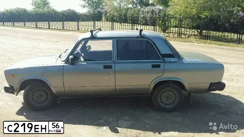 Фото автомобиля LADA 2107, 2010 — госномер К032ЕР181. Цвет: синий