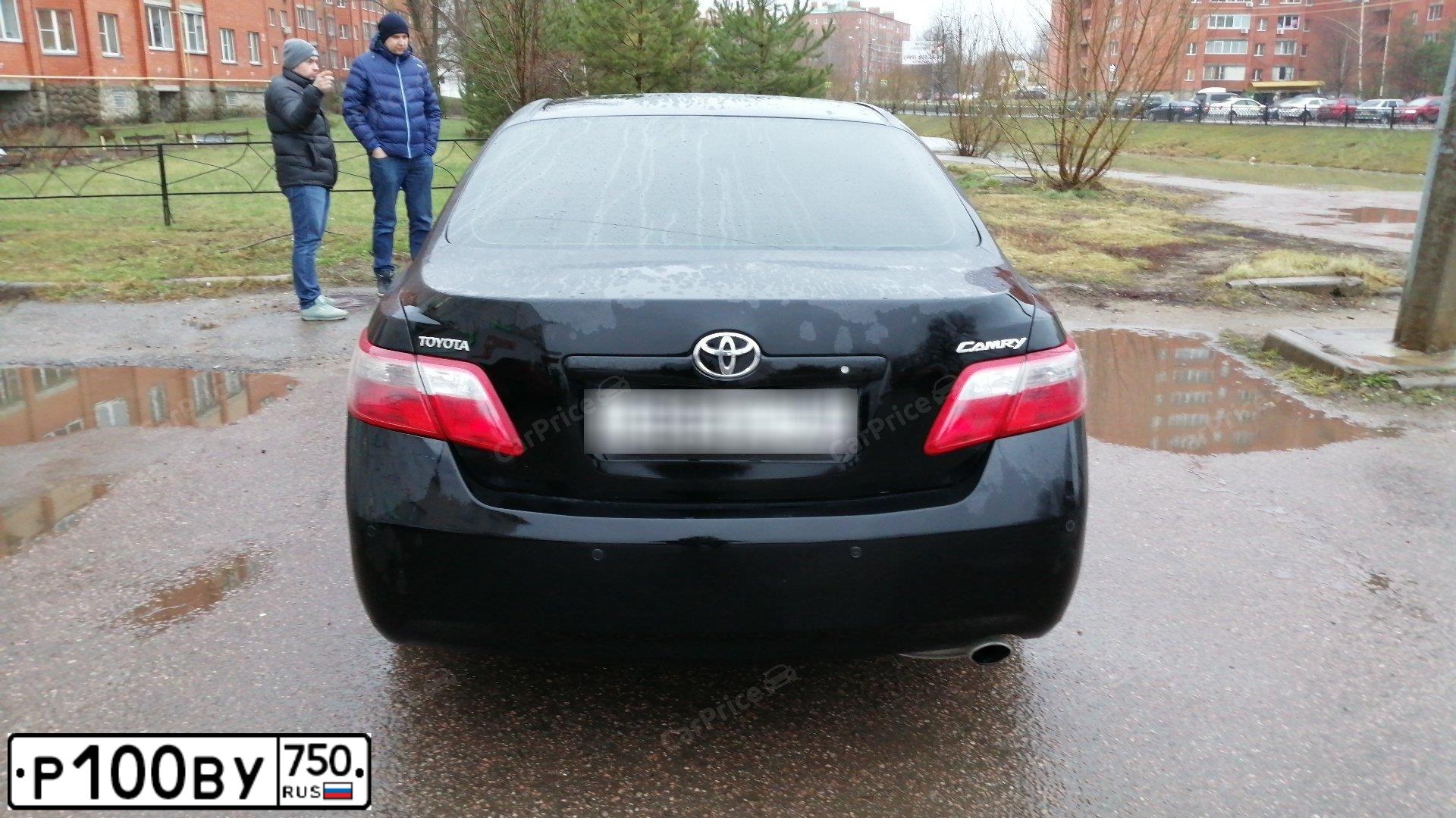 Фото автомобиля TOYOTA CAMRY, 2010 — госномер А620ВС76. Цвет: ЧЕРНЫЙ
