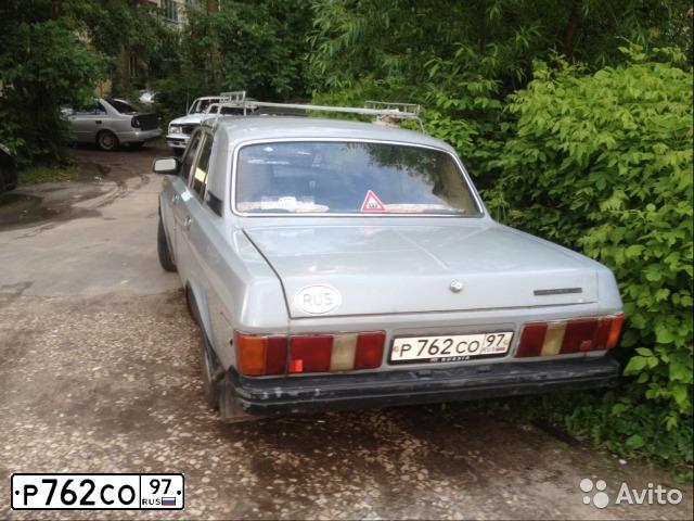Фото автомобиля GAZ 3102 WOLGA, 1995 — госномер Р762СО97. Цвет: СЕРЫЙ