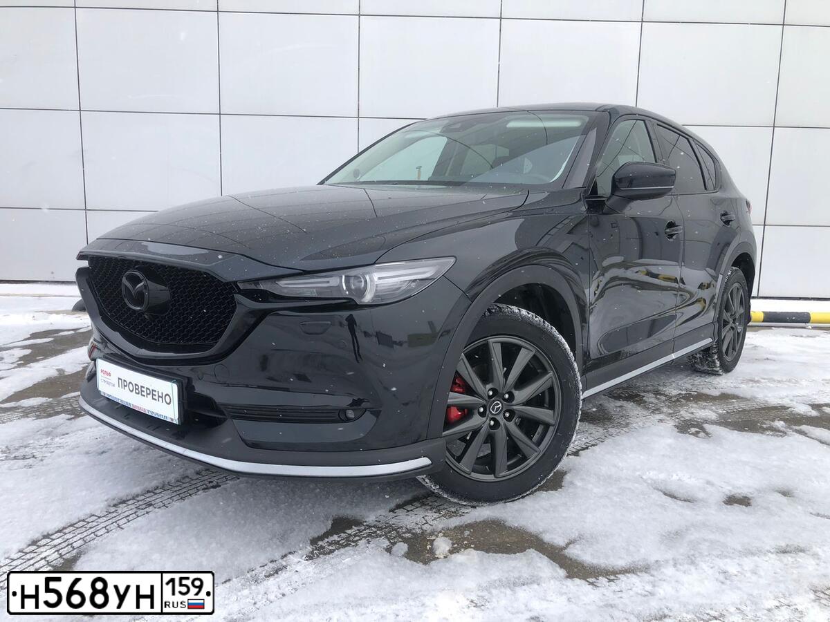 Фото автомобиля MAZDA CX-5, 2018 — госномер Н180КС198. Цвет: ЧЕРНЫЙ