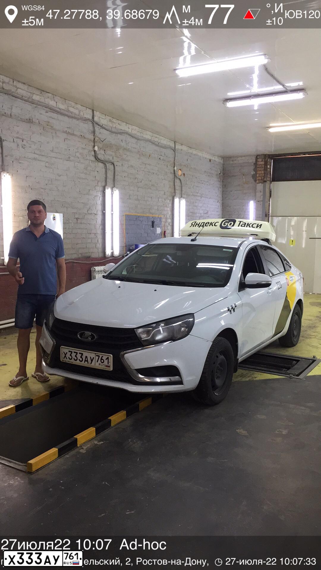 Фото автомобиля LADA VESTA, 2020 — госномер Х125НО71. Цвет: Белый