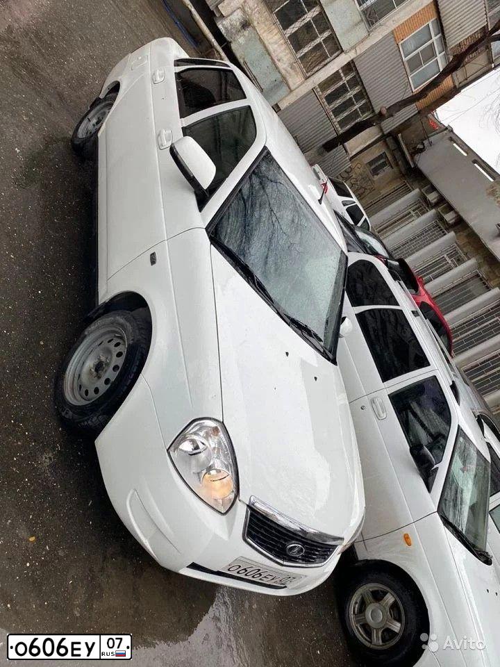 Фото автомобиля LADA PRIORA, 2016 — госномер Х706ТМ05. Цвет: Белый