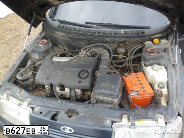 Фото автомобиля LADA 2110, 2001 — госномер В627ЕВ35. Цвет: ГРАФИТОВЫЙ МЕТАЛИК