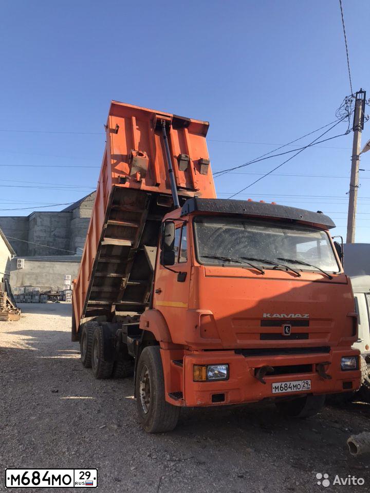 Фото автомобиля KAMAZ 6520 /6X4/, 2012 — госномер М684МО29. Цвет: ОРАНЖЕВЫЙ