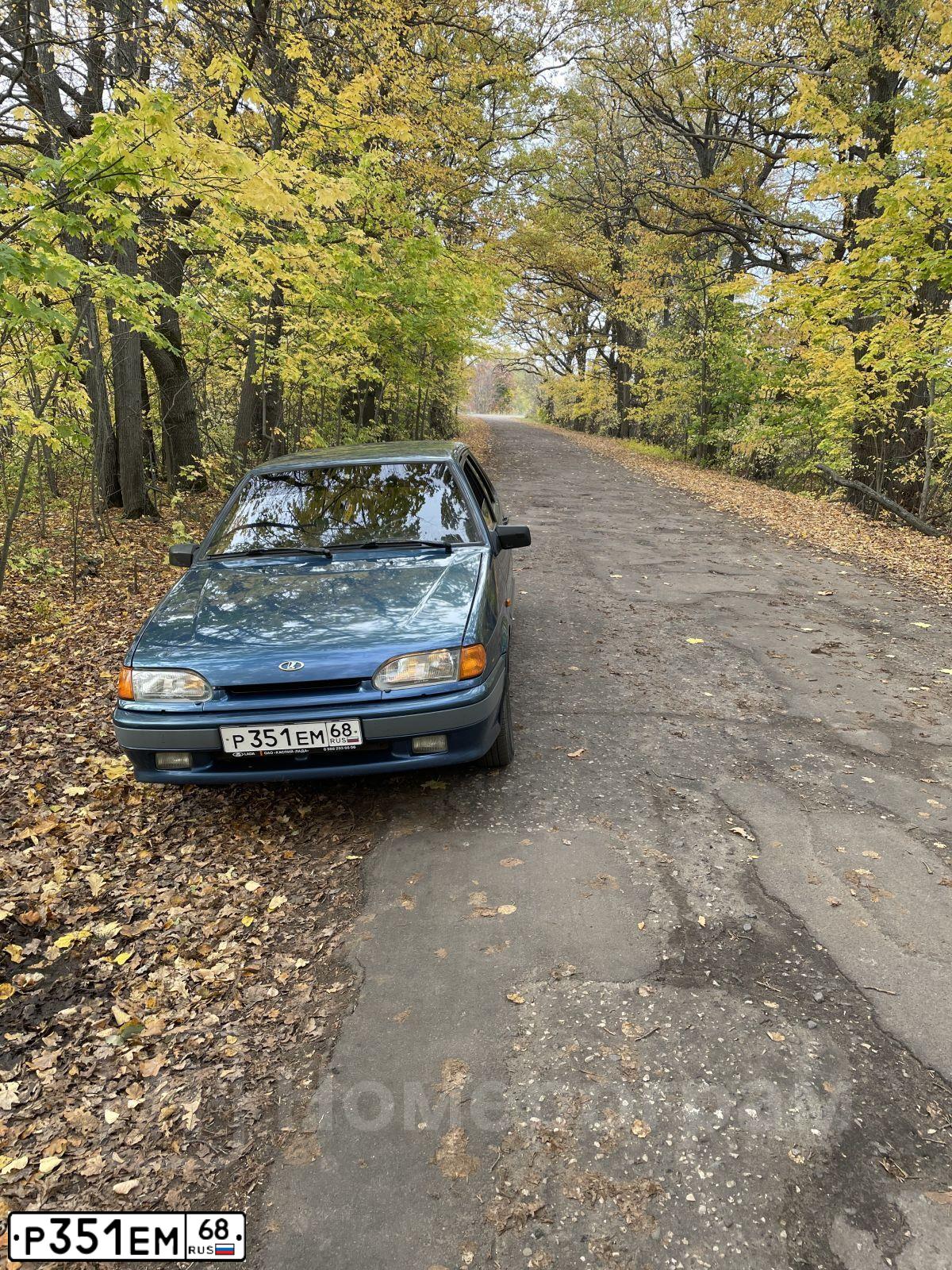 Фото автомобиля LADA 2115 SAMARA, 2004 — госномер Р351ЕМ68. Цвет: СИНЕ-ЗЕЛЕНЫЙ