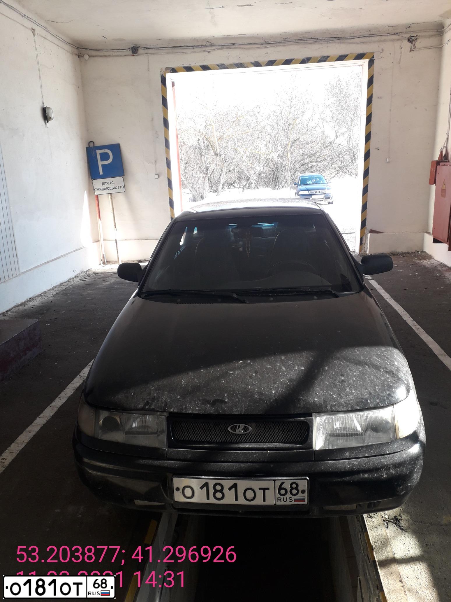 Фото автомобиля LADA 2112 LADA, 2008 — госномер О181ОТ68. Цвет: КОРИЧНЕВЫЙ ТЕМНЫЙ
