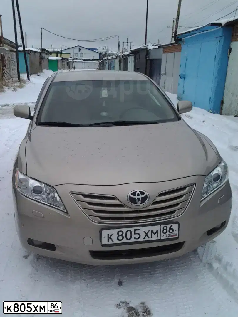Фото автомобиля TOYOTA CAMRY, 2008 — госномер А875ВК126. Цвет: БЕЖЕВЫЙ