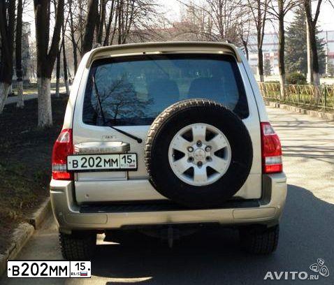 Фото автомобиля HONDA CR-V, 2008 — госномер В202ММ15. Цвет: ЧЕРНЫЙ