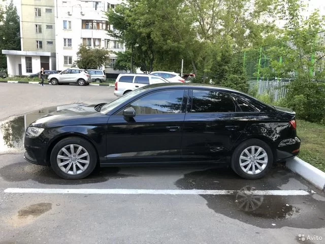 Фото автомобиля AUDI A3, 2014 — госномер С730СР750. Цвет: ЧЕРНЫЙ