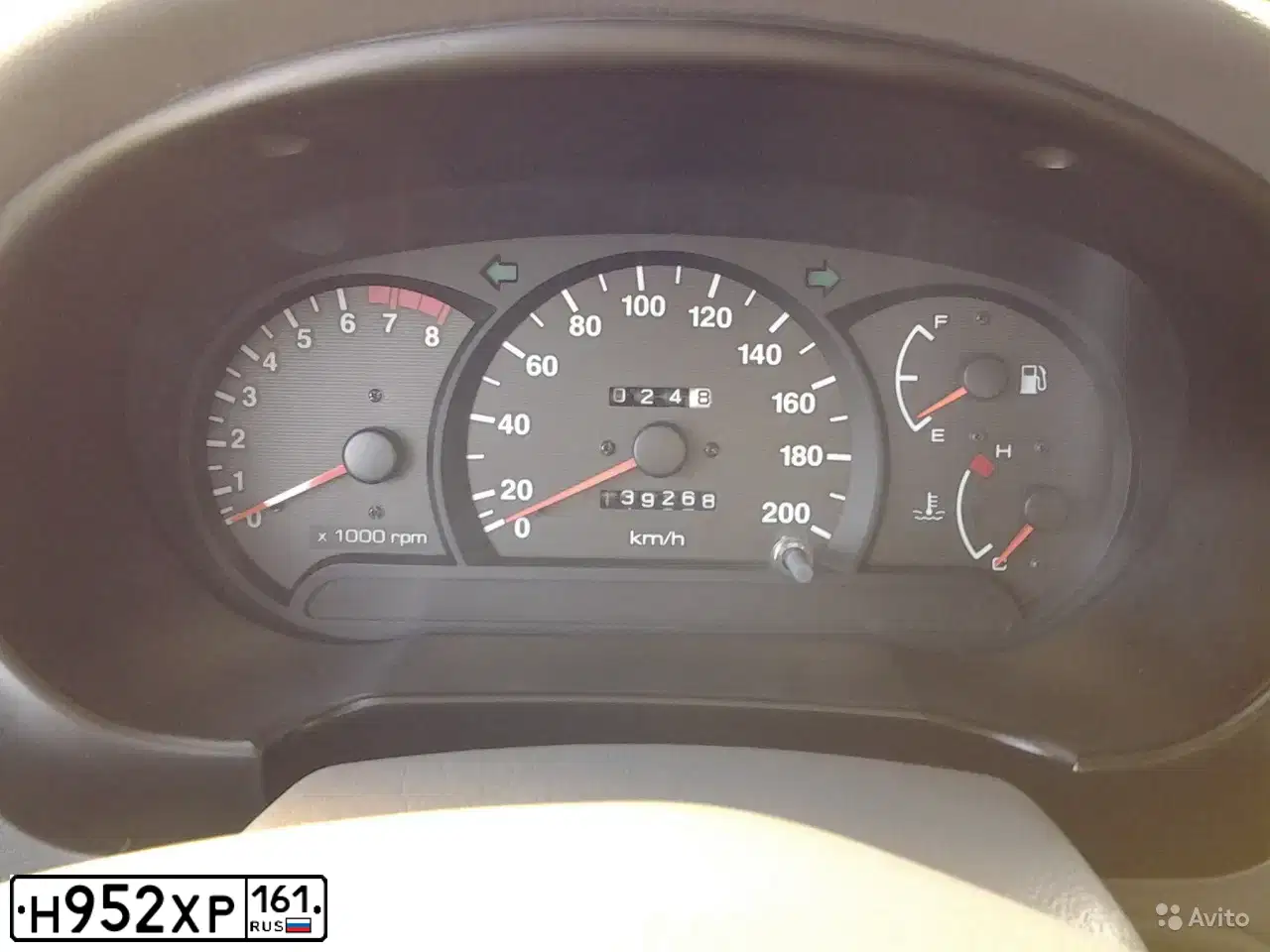 Фото автомобиля TAGAZ ACCENT, 2007 — госномер Н952ХР161. Цвет: БЕЖЕВЫЙ