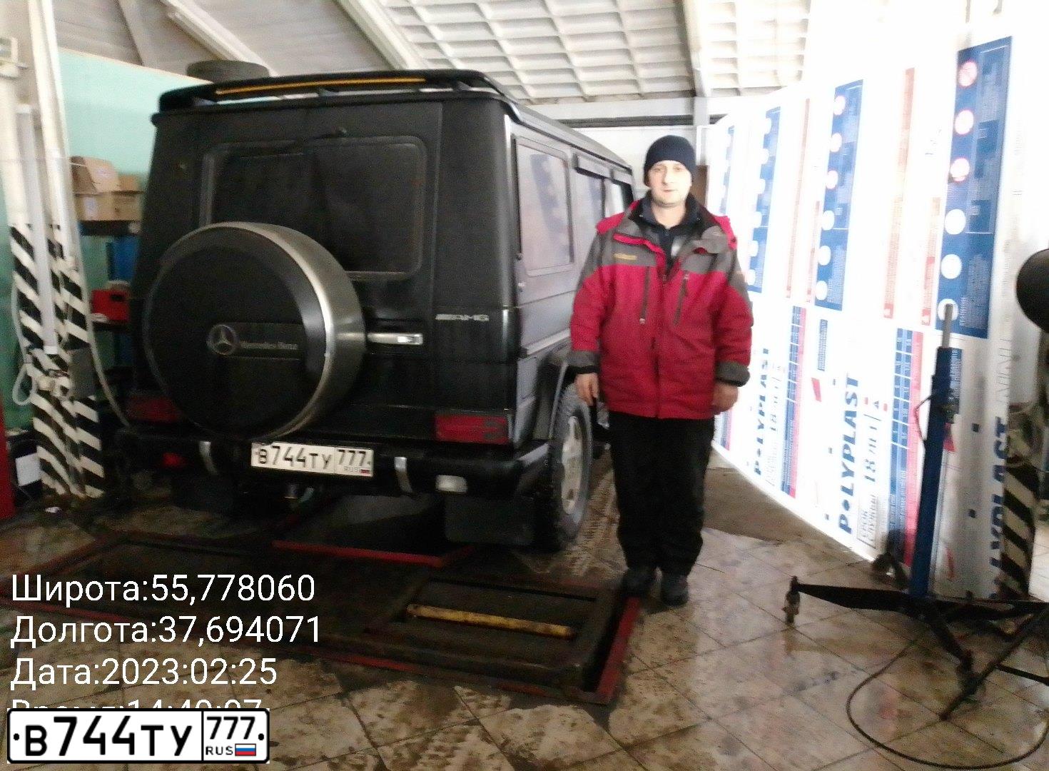Фото автомобиля MERCEDES G-KLASSE, 1993 — госномер Т441АТ181. Цвет: ЧЕРНЫЙ