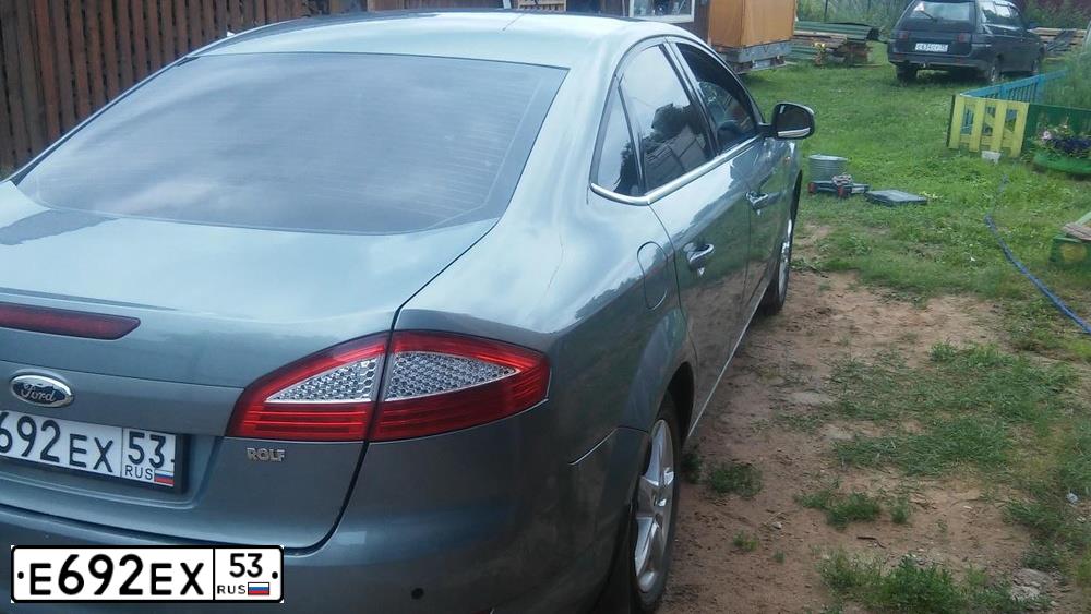Фото автомобиля FORD MONDEO, 2009 — госномер М351ВА67. Цвет: Серый
