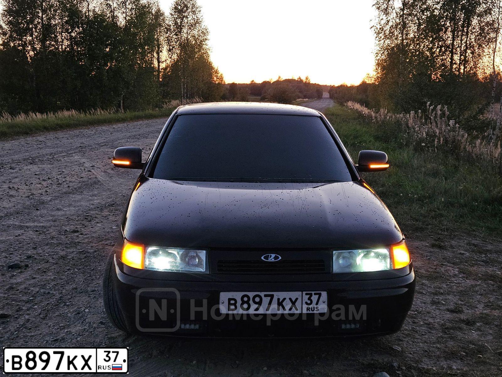 Фото автомобиля LADA 2112, 2008 — госномер В622ХЕ37. Цвет: ТЕМНО-ВИШНЕВЫЙ