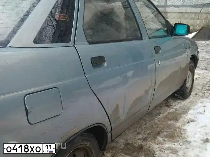Фото автомобиля LADA 2110, 2002 — госномер О207ВУ29. Цвет: ЗОЛОТИСТО-СЕРЫЙ