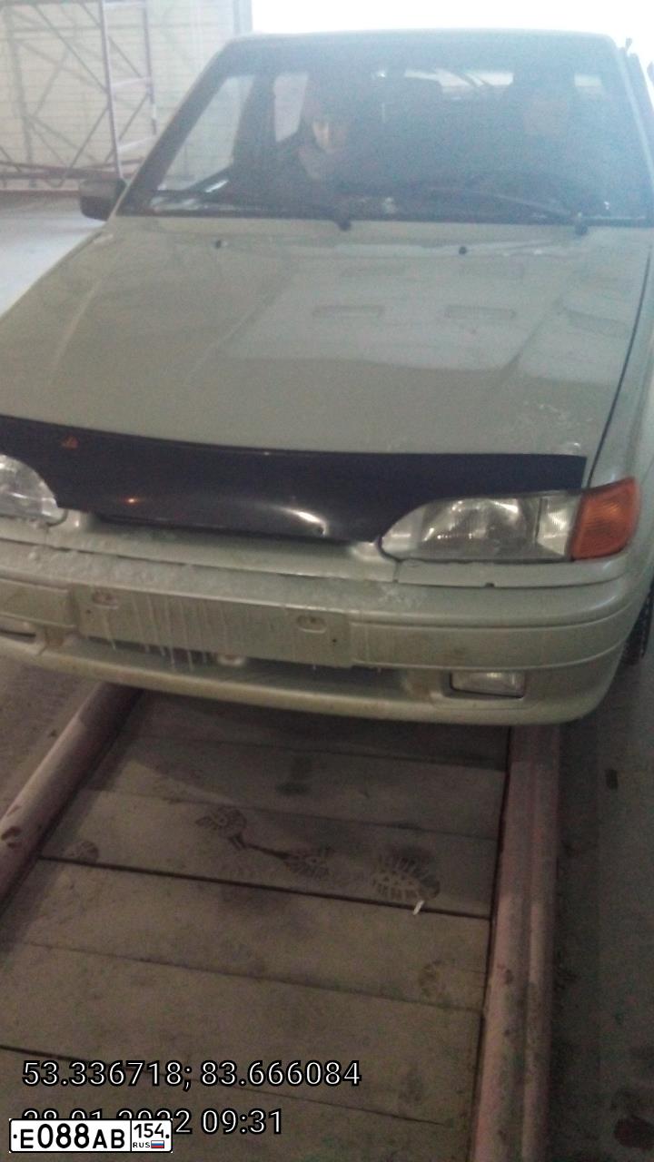 Фото автомобиля LADA 2114 SAMARA, 2005 — госномер В453ВА122. Цвет: МОЛОЧНО -БЕЛЫЙ СЕРЕБ