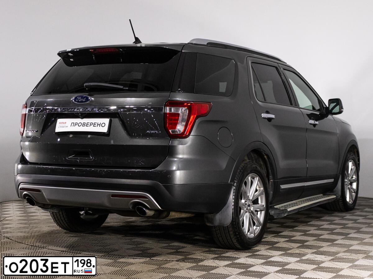 Фото автомобиля FORD EXPLORER, 2017 — госномер Т214ТМ198
