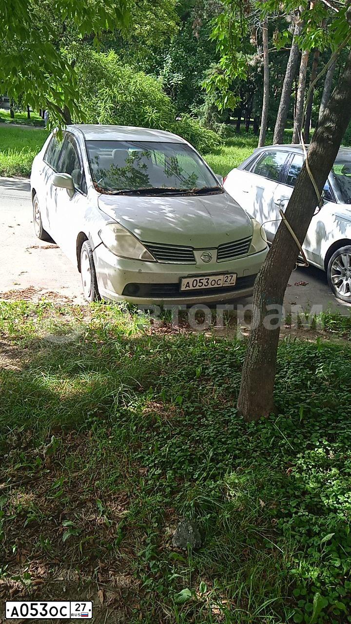 Фото автомобиля NISSAN TIIDA, 2007 — госномер М588ТВ28