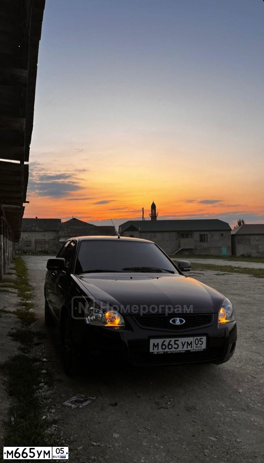 Фото автомобиля LADA 2170 PRIORA, 2012 — госномер Р530ВЕ82. Цвет: Сине-Черный