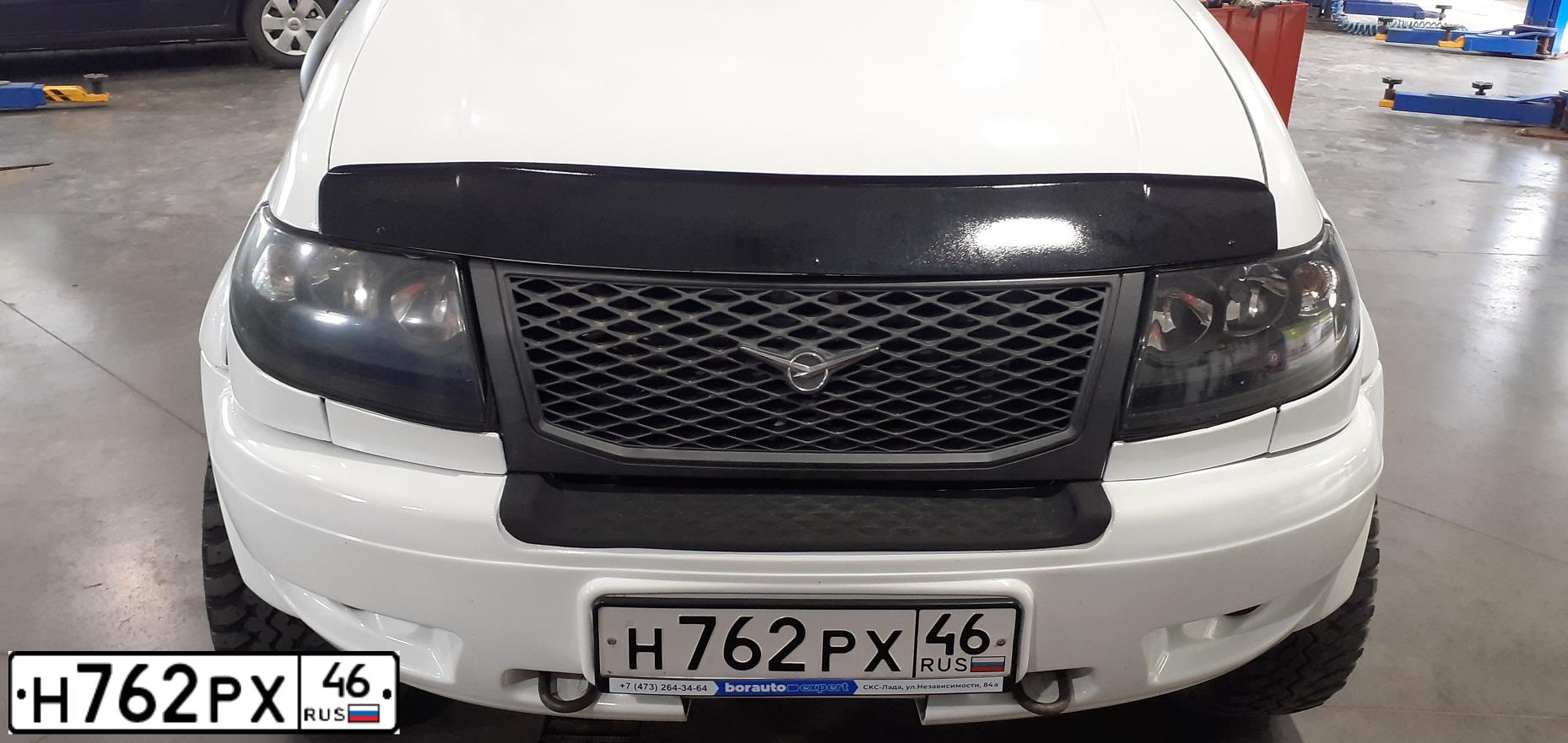 Фото автомобиля UAZ 3164 PATRIOT, 2010 — госномер Х440ЕК136. Цвет: АРКТИКА