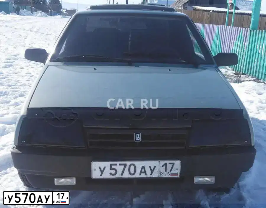 Фото автомобиля LADA 2109 SAMARA, 2001 — госномер Е259МН24. Цвет: СЕРЫЙ