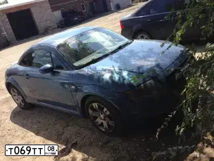 Фото автомобиля AUDI TT, 2001 — госномер Т069ТТ08. Цвет: СИНИЙ