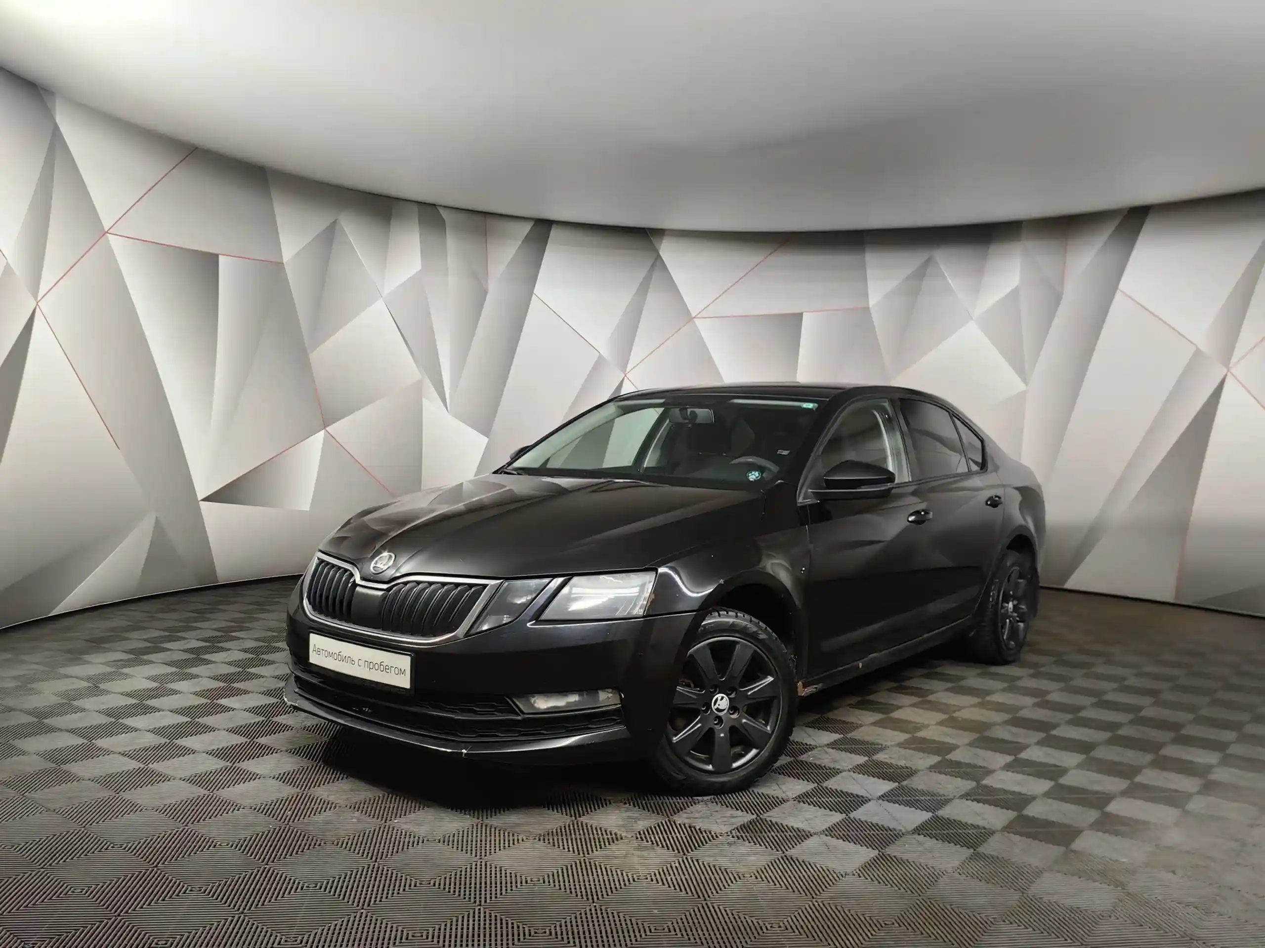 Фото автомобиля SKODA OCTAVIA, 2018 — госномер Т266КР71. Цвет: ЧЕРНЫЙ