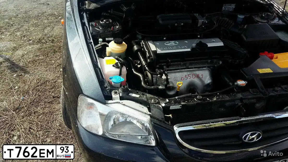 Фото автомобиля HYUNDAI ACCENT, 2006 — госномер В248МН761