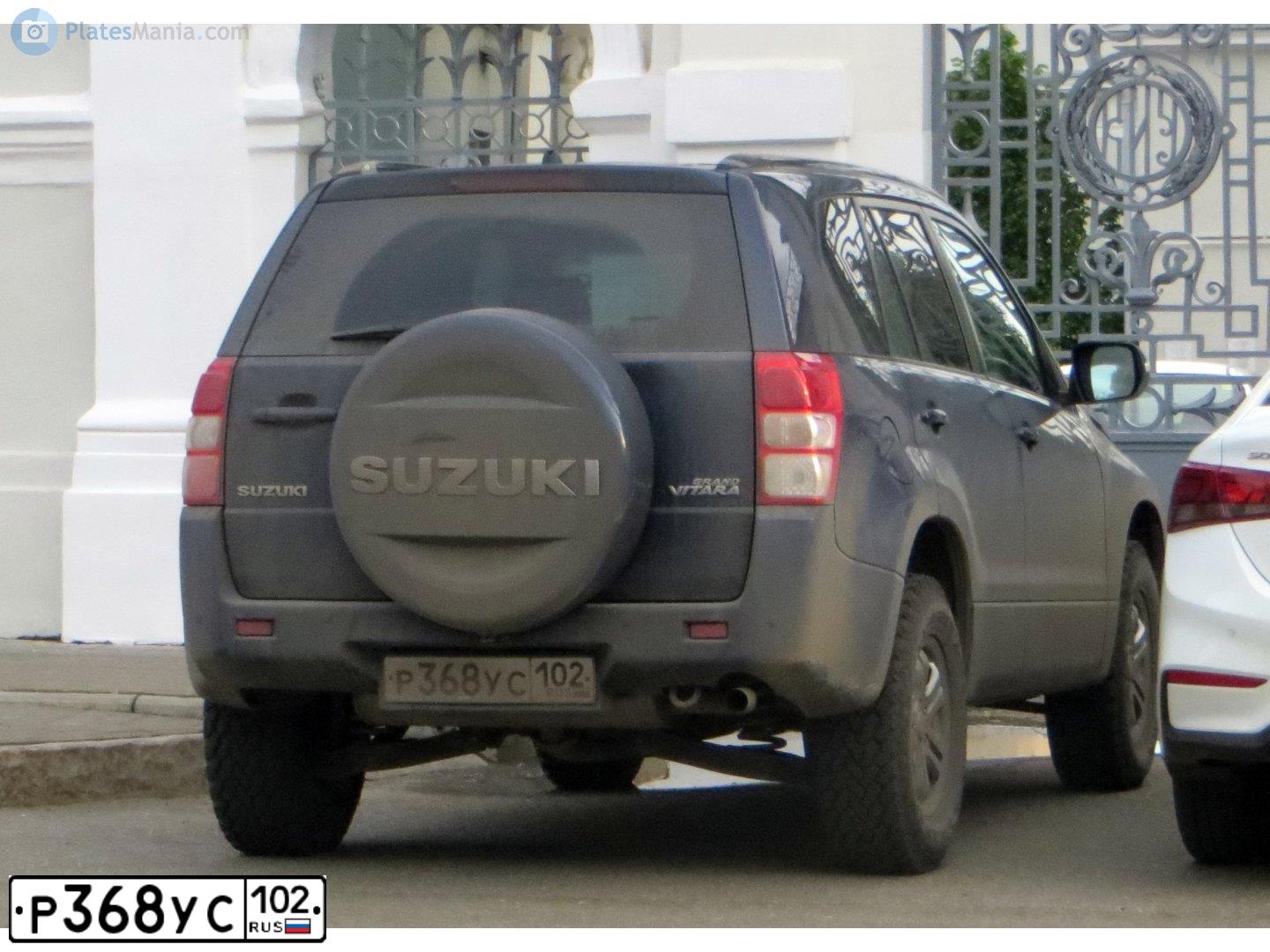 Фото автомобиля SUZUKI /GRAND/ VITARA, 2010 — госномер Р368УС102. Цвет: СИНИЙ