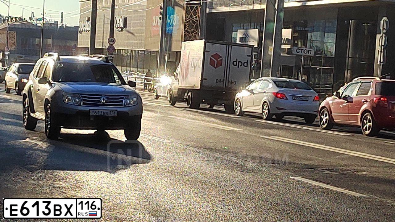 Фото автомобиля LADA 2110, 2004 — госномер Н853РС716. Цвет: Серебристо-Желтый