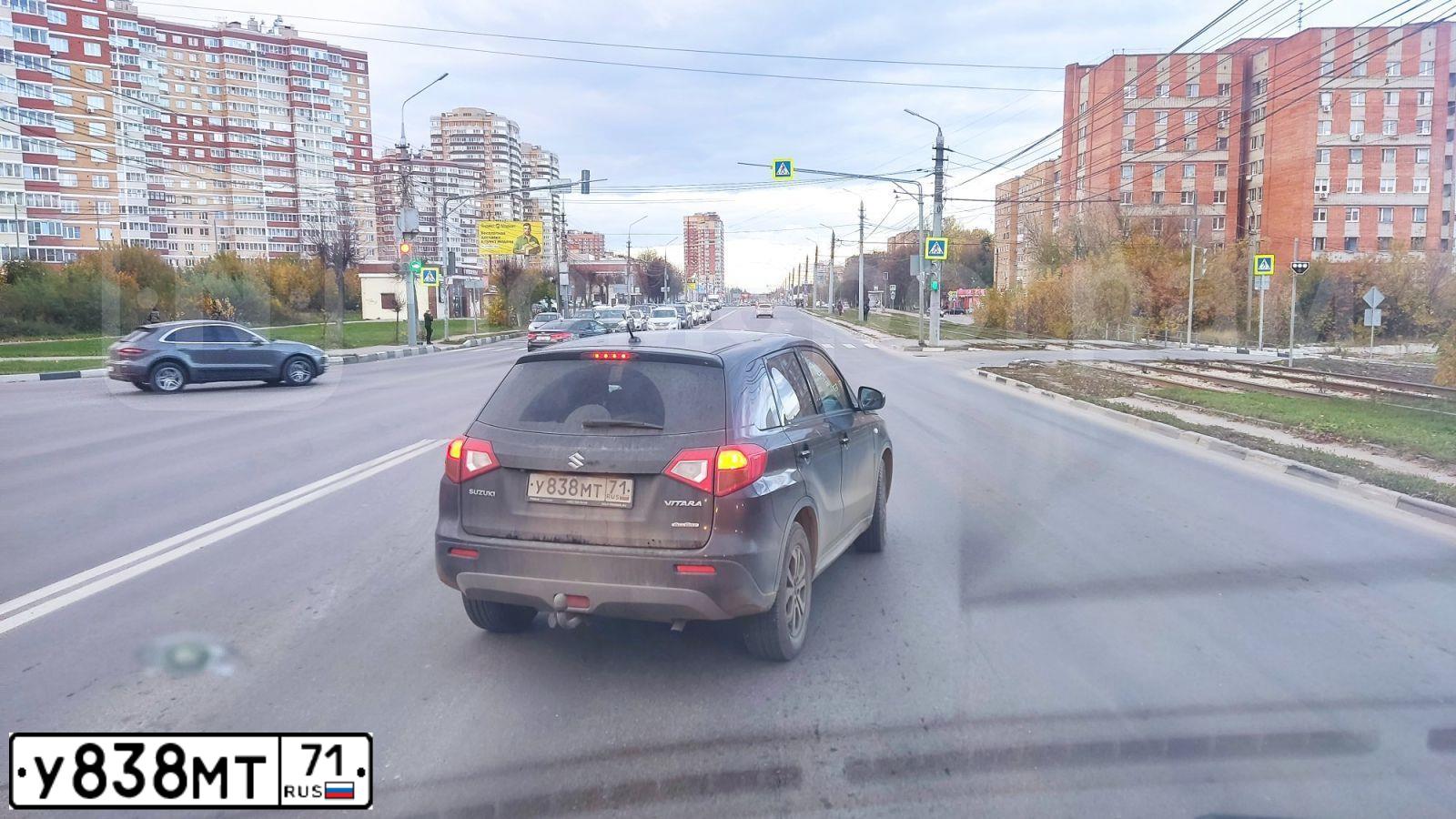 Фото автомобиля СУЗУКИ VITARA, 2017 — госномер Х441ЕА71. Цвет: ЧЕРНЫЙ