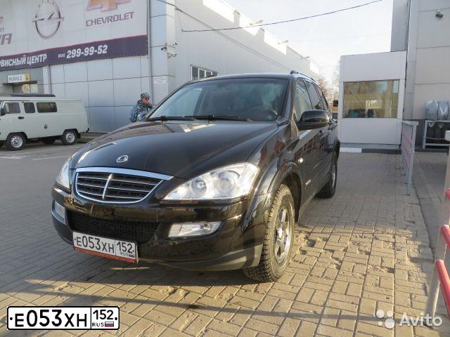 Фото автомобиля SSANGYONG KYRON, 2012 — госномер С914ОА152. Цвет: ЧЕРНЫЙ