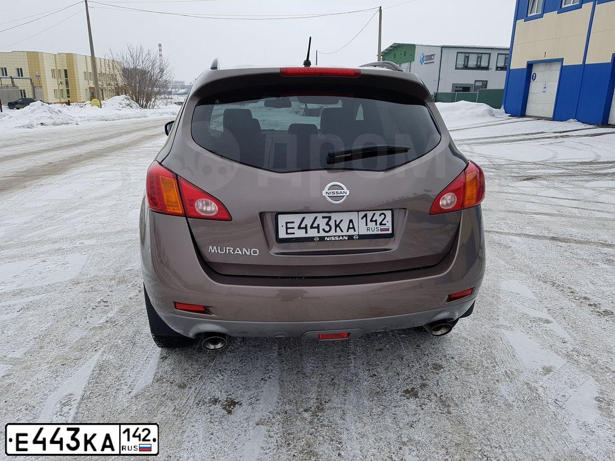 Фото автомобиля NISSAN MURANO, 2012 — госномер Е693ЕС142. Цвет: БЕЖЕВЫЙ