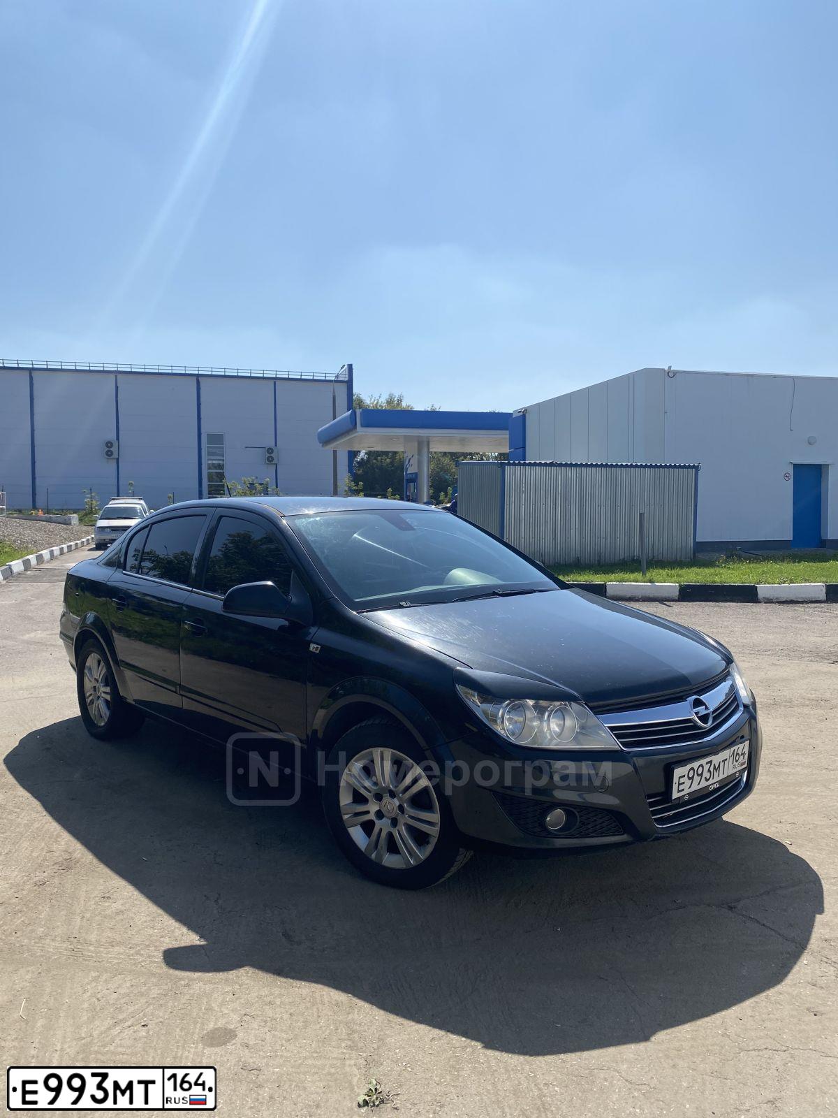 Фото автомобиля OPEL ASTRA, 2012 — госномер О413УС71. Цвет: ЧЕРНЫЙ