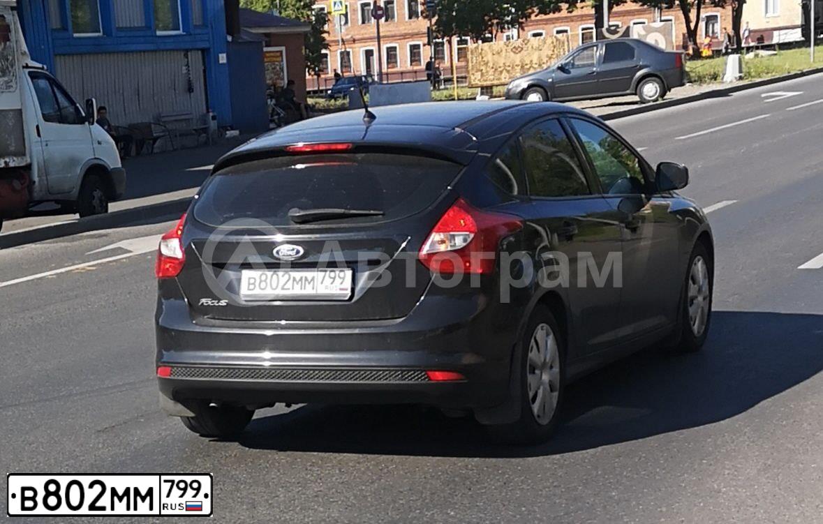 Фото автомобиля FORD FOCUS, 2013 — госномер Р204ЕУ68