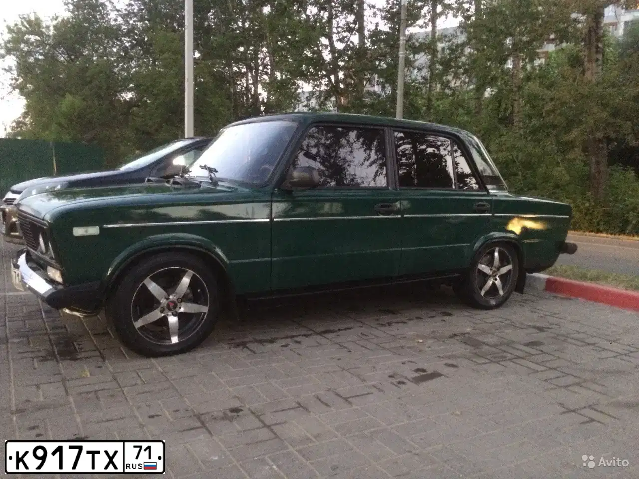 Фото автомобиля VAZ ВАЗ 2106, 1997 — госномер К917ТХ71. Цвет: ЗЕЛЕНЫЙ