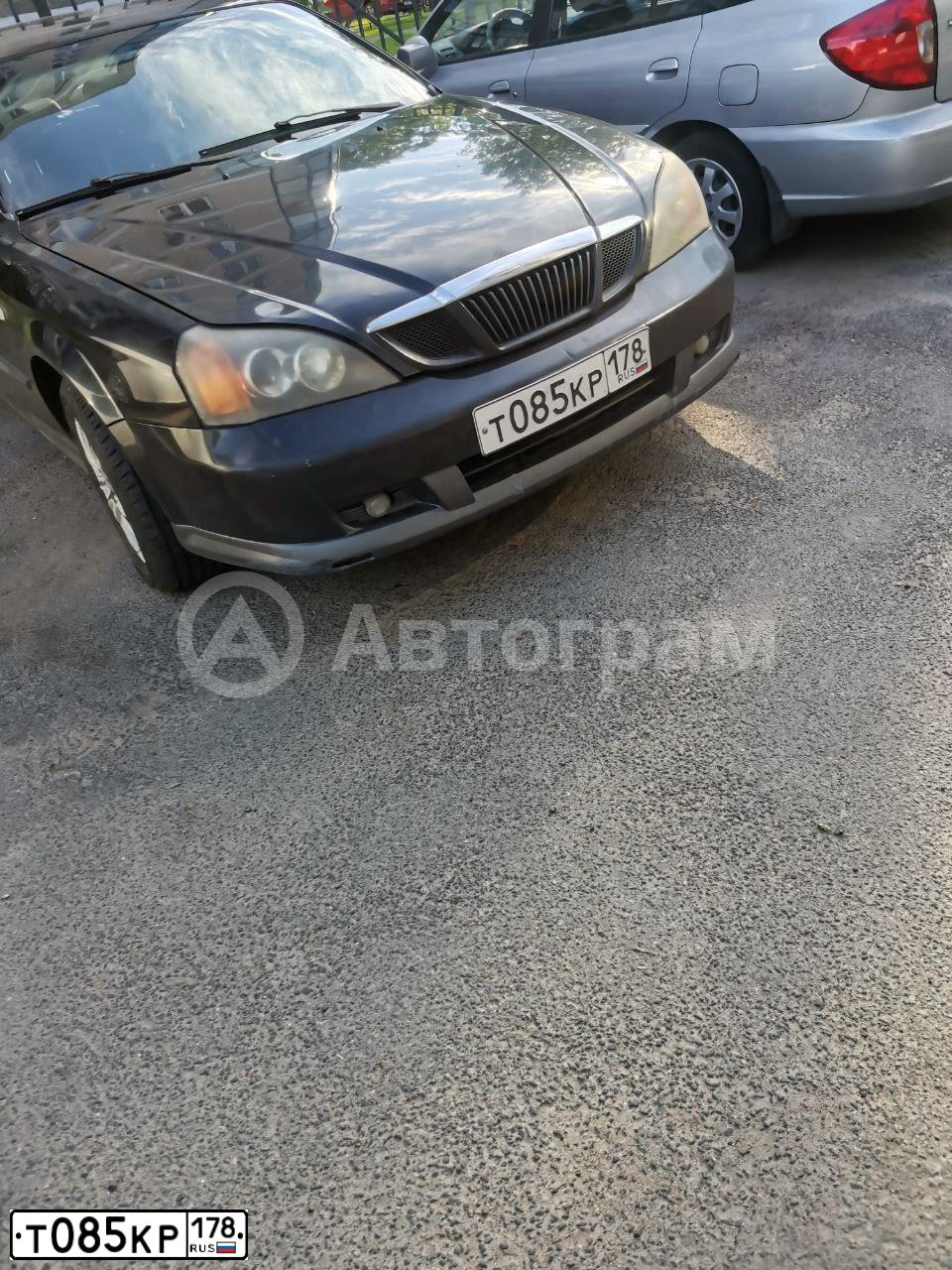 Фото автомобиля CHEVROLET EVANDA, 2006 — госномер Т085КР178. Цвет: ЧЕРНЫЙ