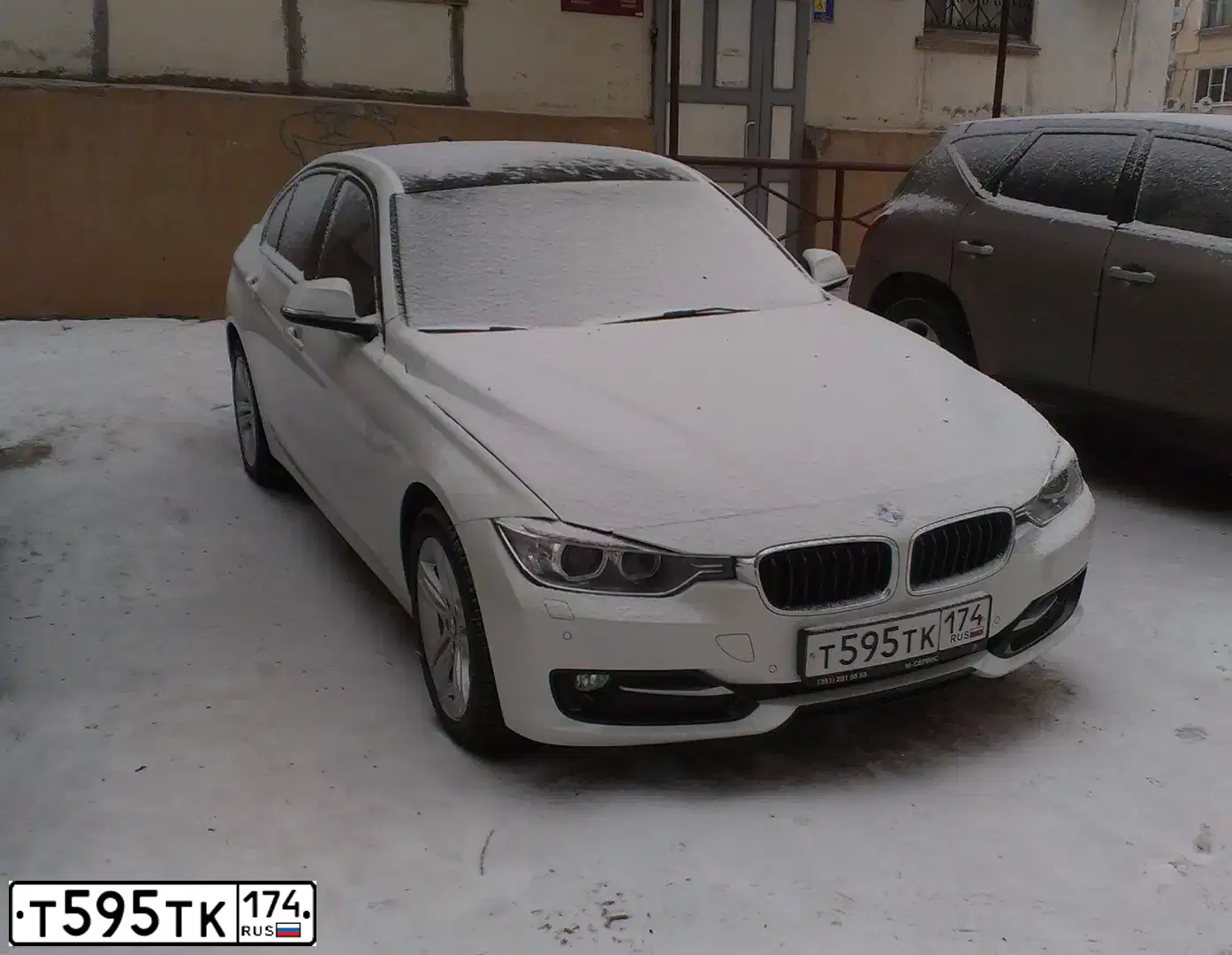 Фото автомобиля BMW SERIE 3, 2014 — госномер К014НУ797. Цвет: БЕЛЫЙ ЧЕРНЫЙ