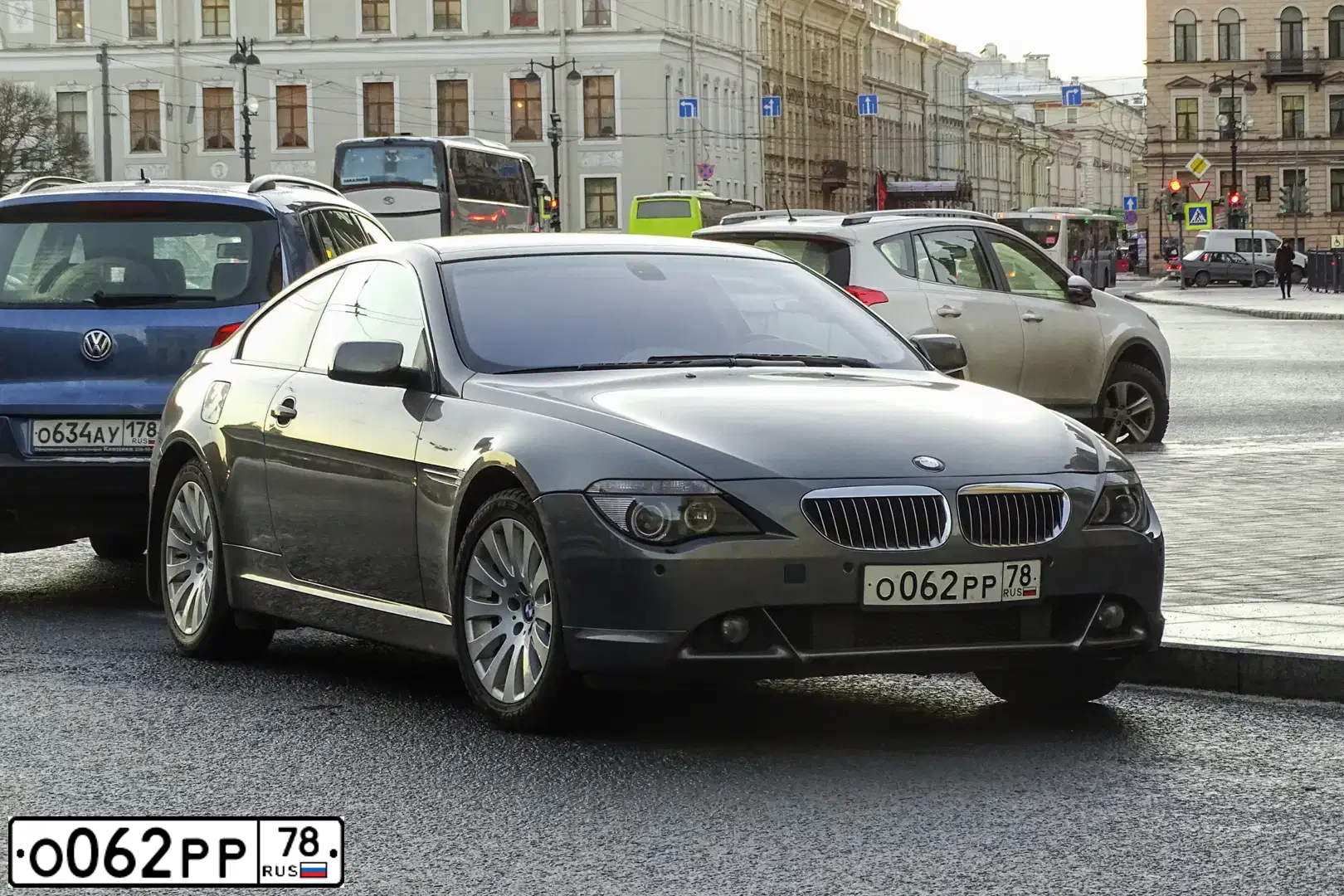 Фото автомобиля BMW SERIE 6, 2004 — госномер О062РР78