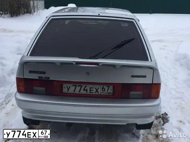 Фото автомобиля LADA 2114, 2008 — госномер А507ТС67. Цвет: Серебристый