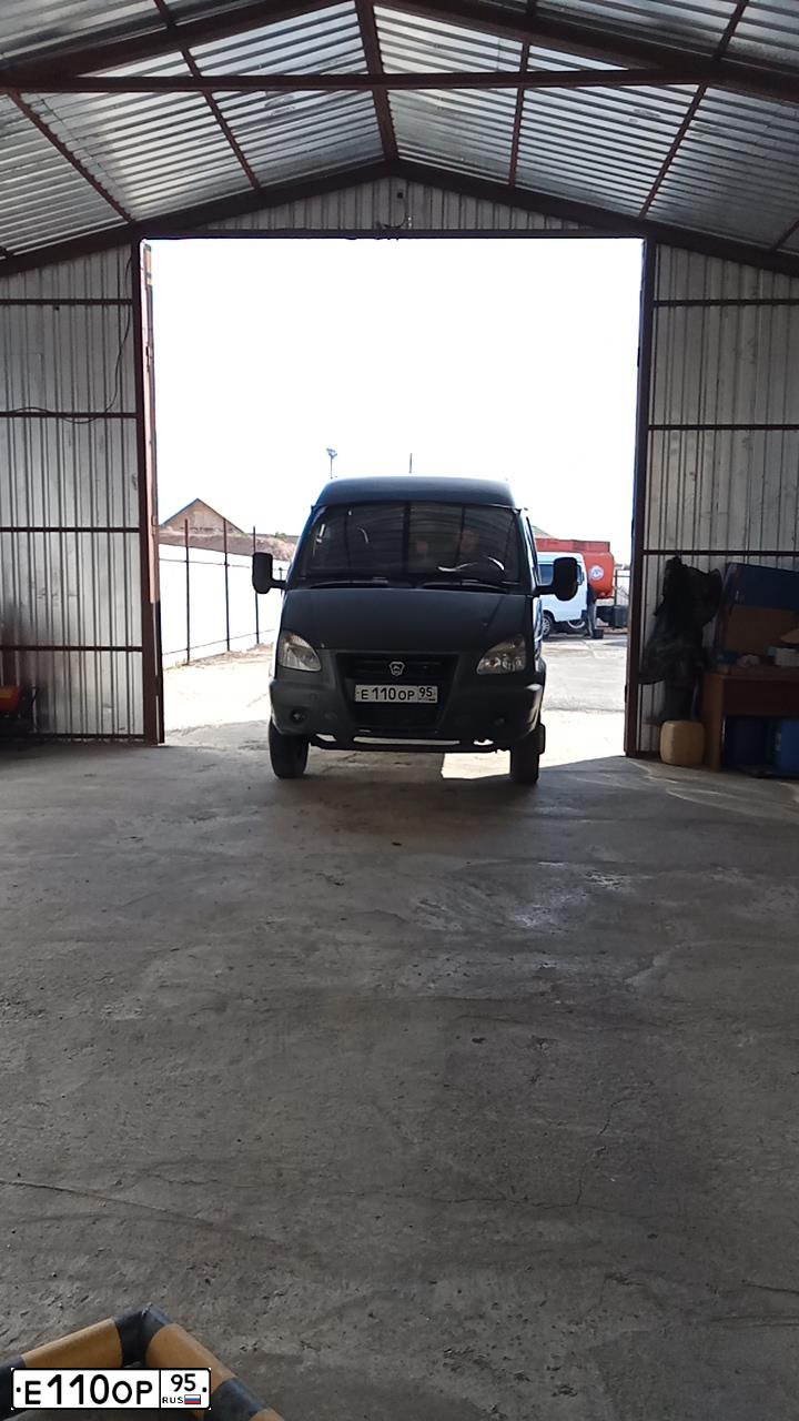 Фото автомобиля GAZ 3221 EL, 2013 — госномер С276УУ05. Цвет: СЕРЫЙ
