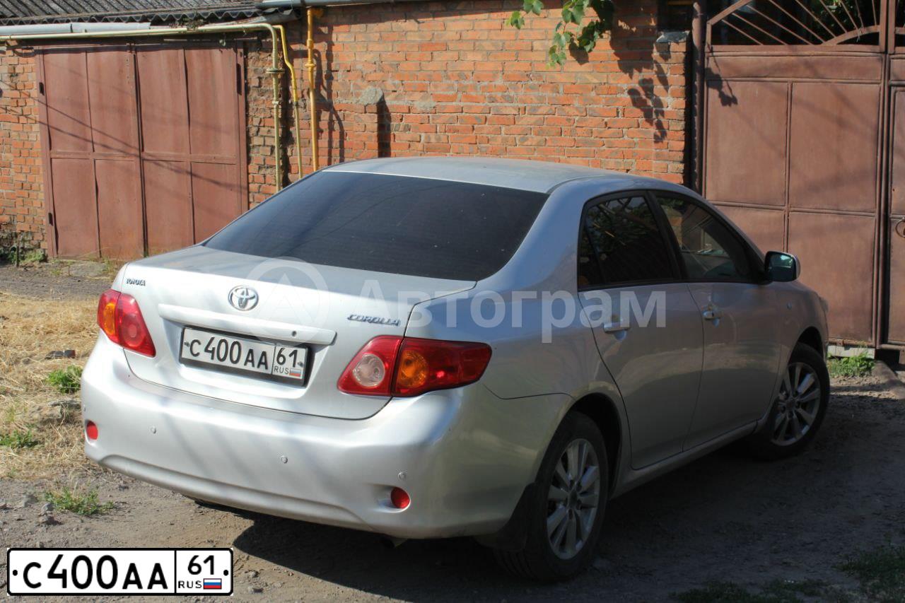 Фото автомобиля LADA 2110, 2002 — госномер К570ТЕ161. Цвет: серебристо-голубой