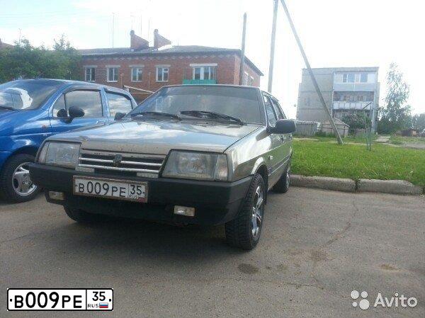 Фото автомобиля LADA 2109 SAMARA, 2001 — госномер В009РЕ35. Цвет: СЕРЕБРИСТЫЙ СЕРО-ЗЕЛЕНЫЙ