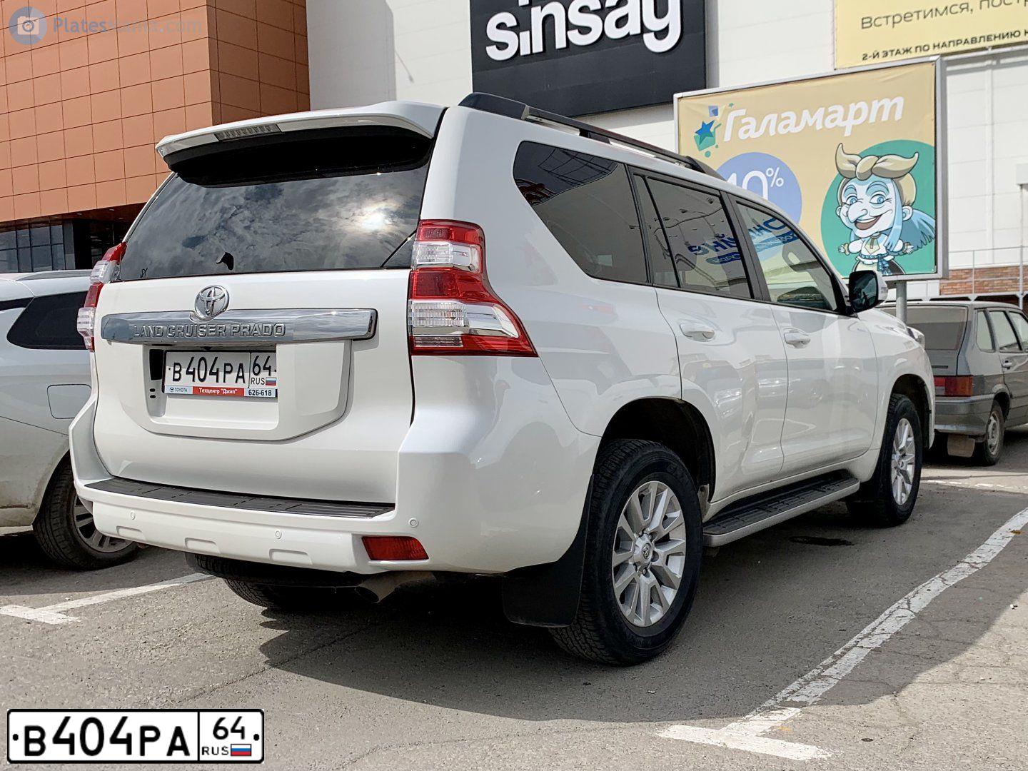 Фото автомобиля TOYOTA LANDCRUISER, 2016 — госномер Е838ХР156. Цвет: Белый