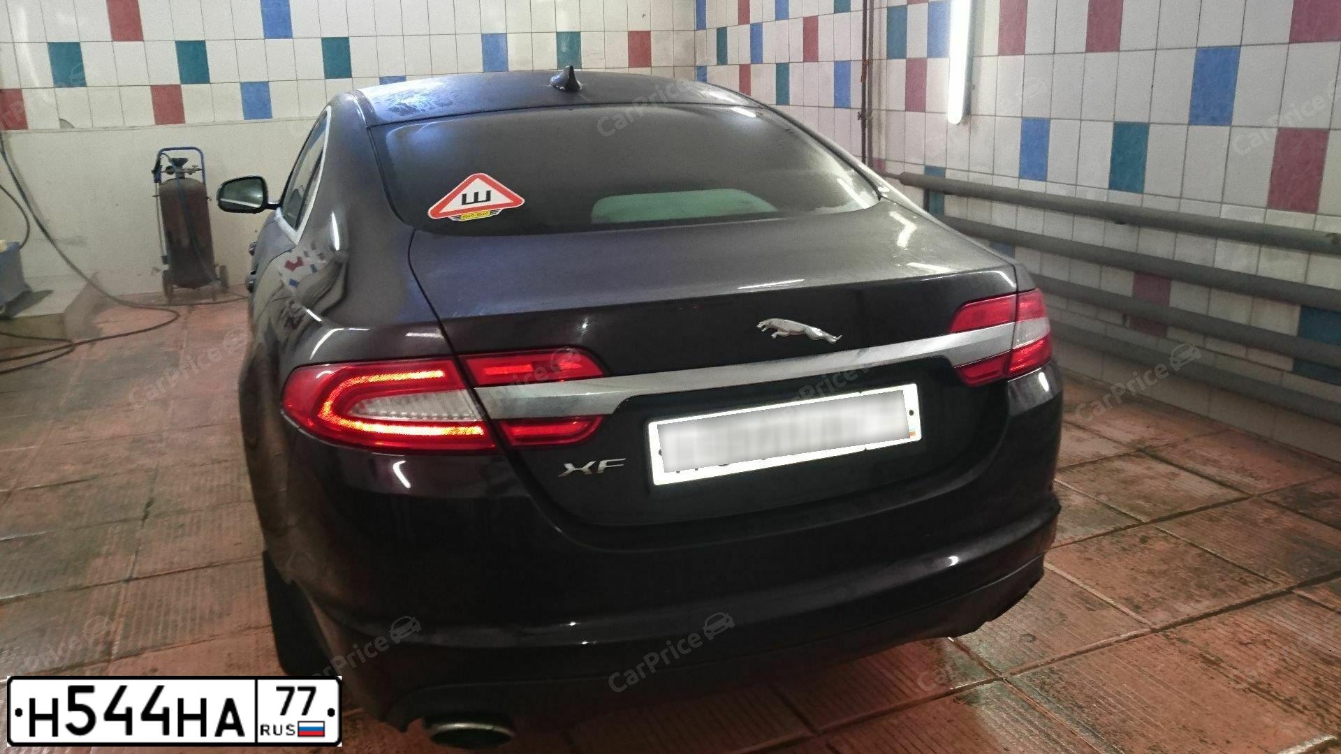 Фото автомобиля JAGUAR XF-SERIE, 2013 — госномер К012ТТ134. Цвет: Коричневый