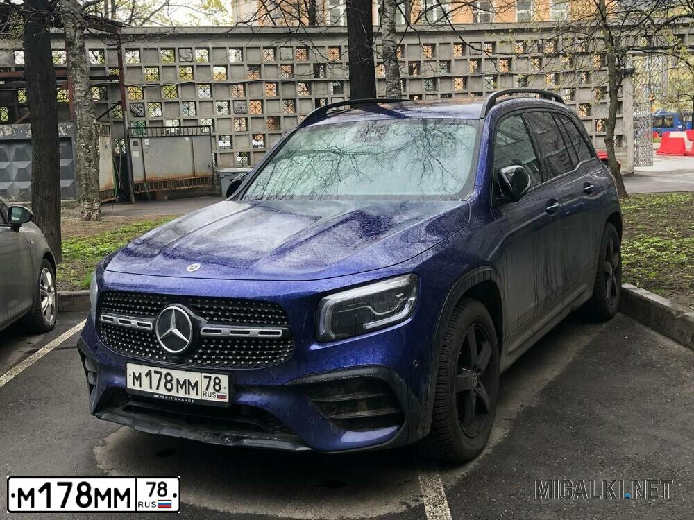 Фото автомобиля MERCEDES E-KLASSE, 2010 — госномер М178ММ78. Цвет: Белый