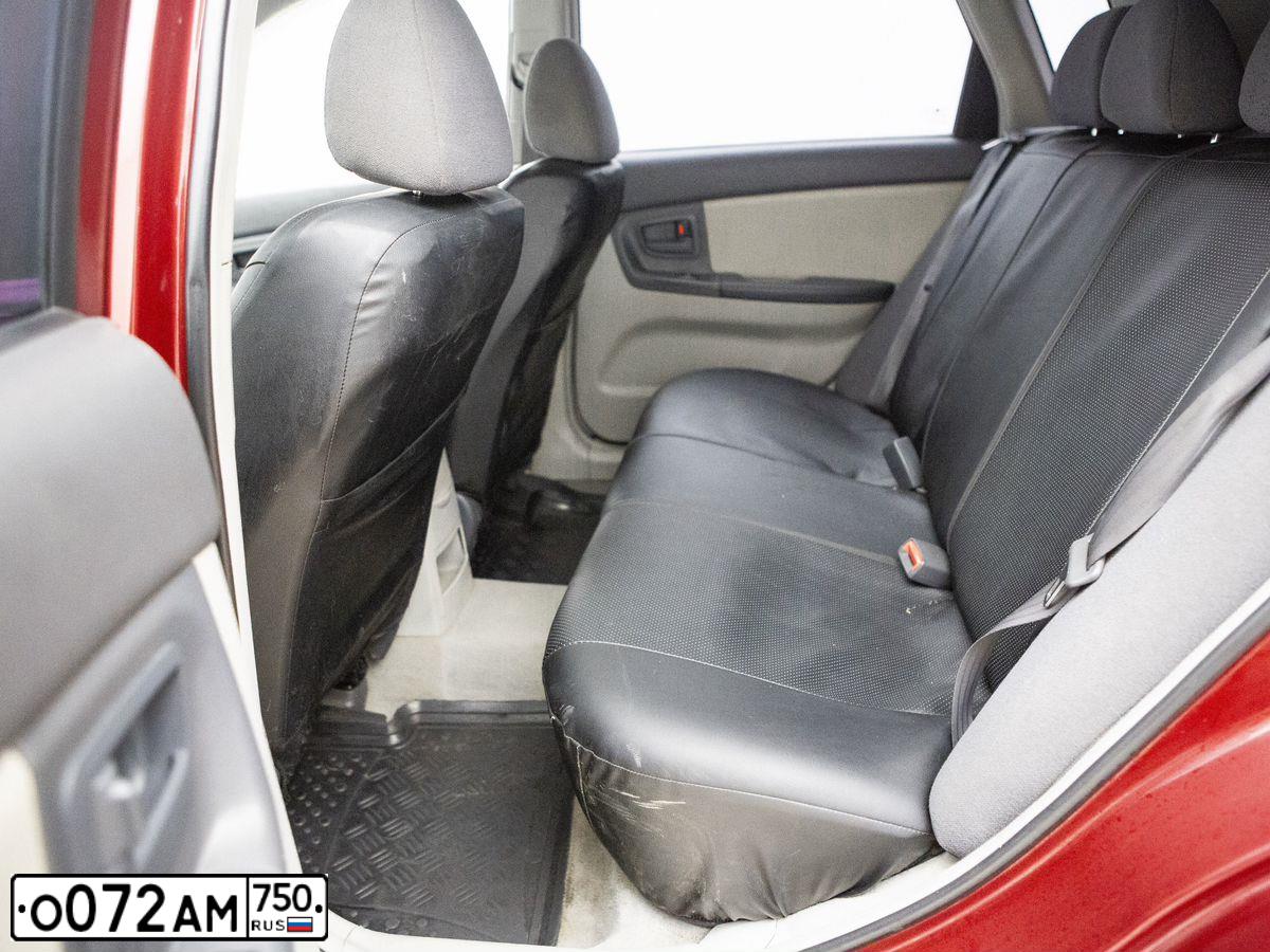 Фото автомобиля KIA CERATO, 2006 — госномер Х162ОТ790. Цвет: КРАСНЫЙ