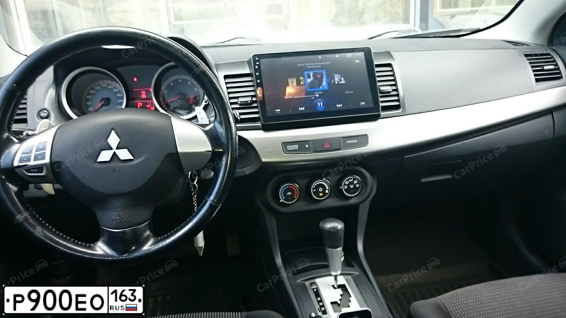 Фото автомобиля MITSUBISHI LANCER, 2007 — госномер В081КУ763. Цвет: Красный