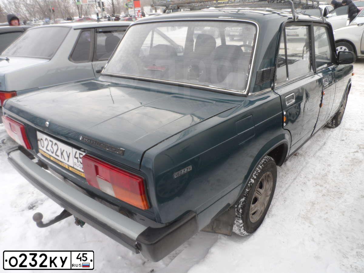 Фото автомобиля LADA 2105, 2004 — госномер Р183МА45. Цвет: Сине-зеленый